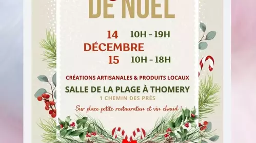 Marché de Noël à Thomery